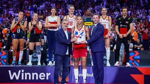 Avrupa’da Çifte Zafer! Türkiye Şampiyon, Melissa Vargas MVP