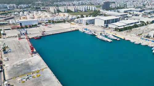 Antalya Serbest Bölgesi 8 Ayda 845 Milyon Dolarlık Ticaret Hacmine Ulaştı