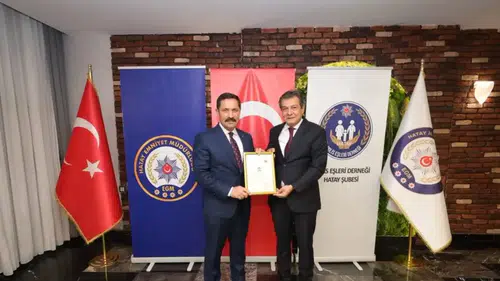 Hatay Emniyet Müdürü Rüştü Yılmaz İçin Veda Yemeği Düzenlendi