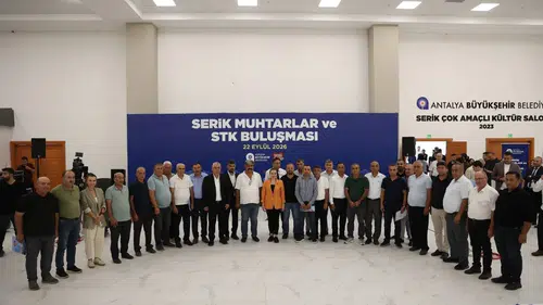 Antalya Büyükşehir'den Serik'e Milyarlık Dev Altyapı Yatırımı