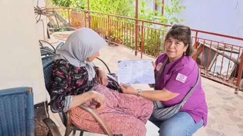 Gazipaşa’da Alzheimer Hastalarına Evde Sağlık Takibi