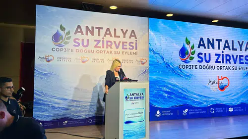 Özkan’dan Su Zirvesi'nde Gelecek Nesil Mesajı