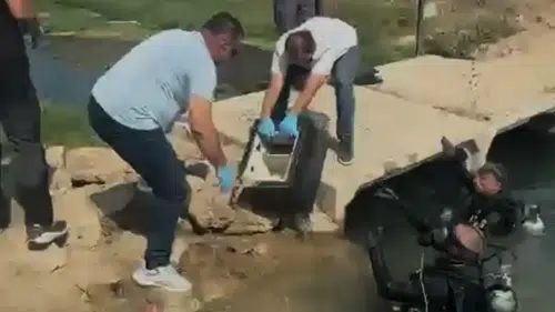 Kepez'de Çaldıkları Kasalar Dereden Çıktı