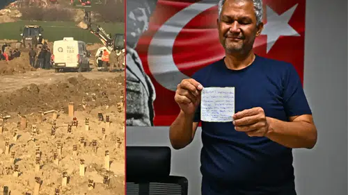 Depremzededen Antalya Büyükşehir Ekiplerine 3,5 Yıl Sonra Duygu Dolu Hediye