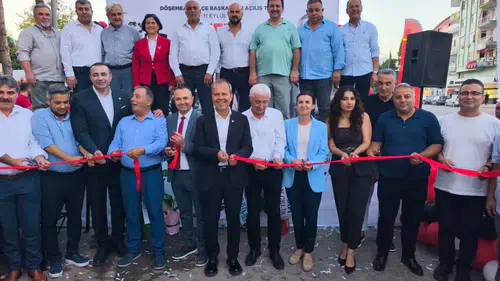 Yeni Parti Döşemealtı İlçe Başkanlığı törenle açıldı