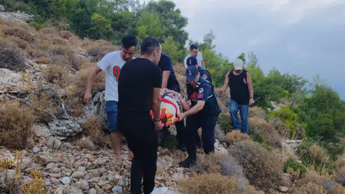 Manavgat'ta Doğa Yürüyüşünde Ayağı Kırılan Hollandalı Turist Kurtarıldı