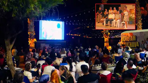 Usta Oyuncular Alanya Yeşilçam Açık Hava Sineması'nda İzleyicilerle Buluştu