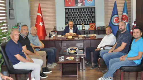 Tüm Yerel-Sen'den Türk-İş Antalya İl Başkanlığı'na Ziyaret
