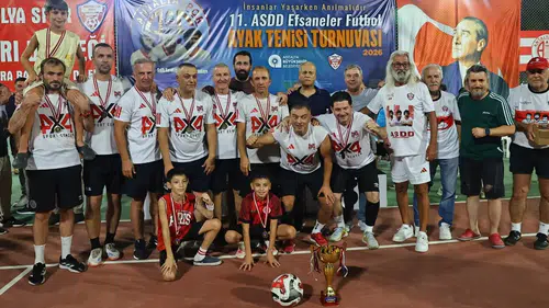 Antalyasporlu Efsaneler İçin Sahaya Çıktılar! Turnuvanın Şampiyonu Belli Oldu