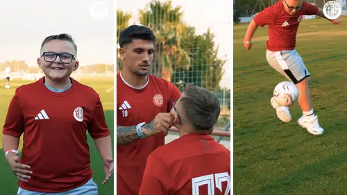 Dünyaca Ünlü Genç Fenomen Antalyaspor Tesislerinde