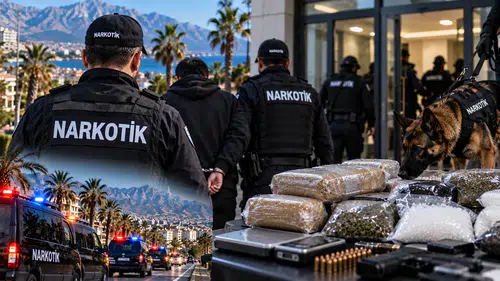 Antalya ve 27 İlde Büyük Narkotik Operasyonu: 140 Şüpheli Yakalandı