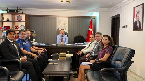 Kemer’de "İlçe Okul Güvenliği" Toplantısı Gerçekleştirildi