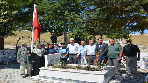 Korkuteli'nde Şehit Ahmet Belen Şehadetinin 21'inci Yılında Anıldı