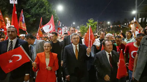 Kaş’tan Merkeze Antalya’da Cumhuriyet’in 103. Yılı Coşkusu
