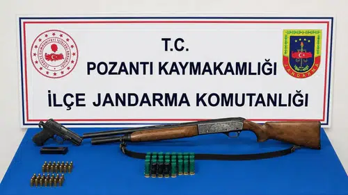 Adana'da Jandarmadan Operasyon: Silah ve Uyuşturucu Ele Geçirildi