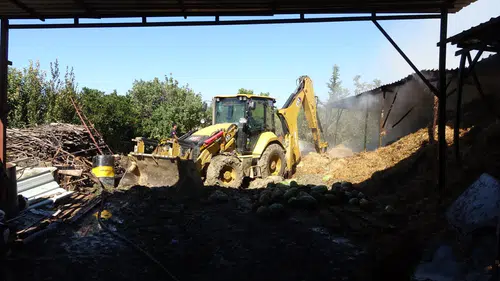 2 Yıl Sonra Yine Alevlere Teslim Oldu: Manavgat'ta Yangın