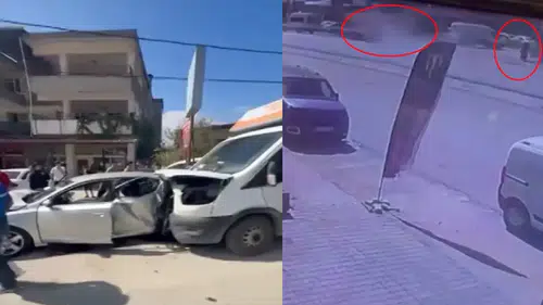 Hatay'da Otomobile Çarpan Kamyonet Dehşet Saçtı: 2 Yaralı