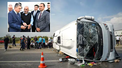 Antalya-Isparta Karayolunda Midibüs Devrildi! 23 Yolcudan 17'si Yaralı: 1'inin Durumu Ağır