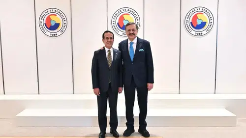 ATB Heyeti Ankara'da: Çandır, TOBB Başkanı Hisarcıklıoğlu ile Görüştü