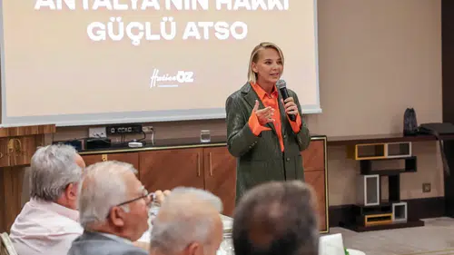 ATSO Başkan Adayı Hatice Öz: "Yeni Nesil ATSO Bilimle Düşünecek, Veriyle Karar Verecek"