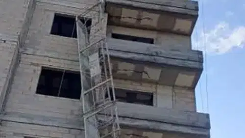Mersin'de İnşaatta Acı Son! İskeleden Düşen İki İşçiden Biri Kurtarılamadı