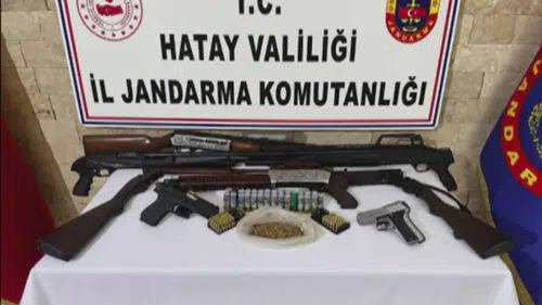 Hatay'da Kurusıkı Tabancaları Yivli Hale Getiren Şüpheli Yakalandı!