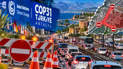 COP31 İçin Yollar 10 Gün Kapanıyor! Peki Aksu Trafiği Ne Olacak?