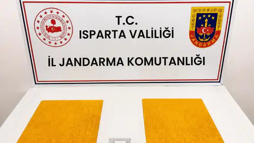 Isparta'da Operasyon: 13 Bin Kullanımlık Uyuşturucu Ele Geçirildi