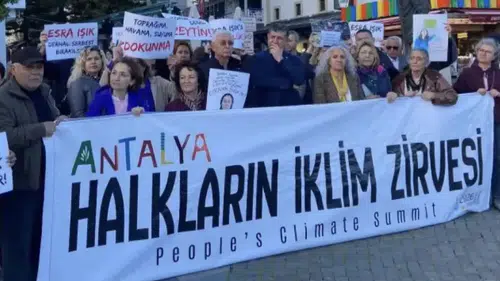 COP31'e Alternatif! Antalya "Halkların İklim Zirvesi"ne Ev Sahipliği Yapacak