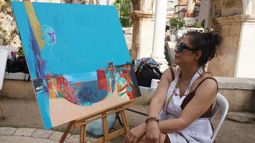 Kaleiçi’nde Ressam Muhittin Selamet Anısına 5. Sanat Buluşması