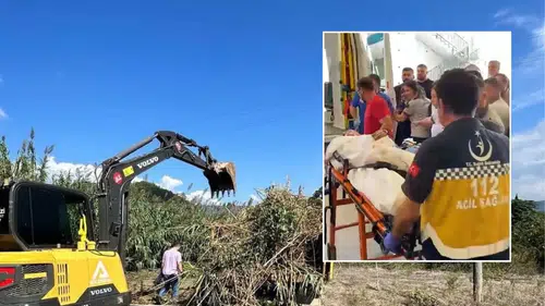 Gazipaşa'da 15 Yaşındaki Çocuk İş Makinesine Sıkıştı! İnceleme Başlatıldı