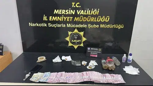 Mersin'de Uyuşturucu Tacirlerine Ortak Operasyon! 2 Tutuklama