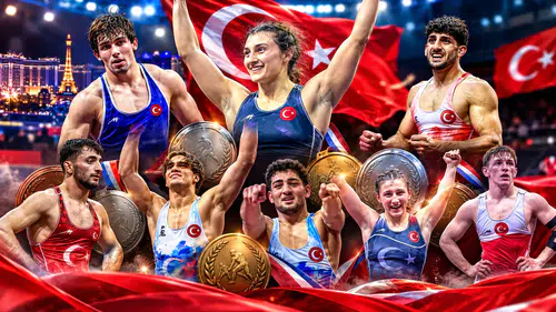 Milli Güreşçilerden Dünya Şampiyonası'nda 9 Madalya