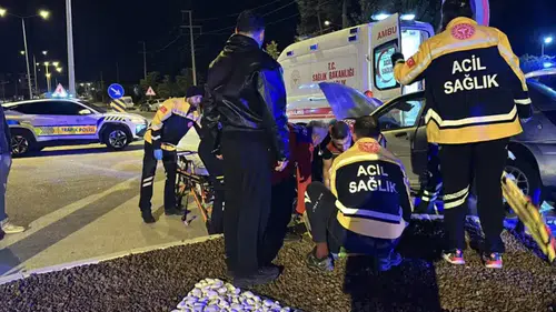 Burdur'da Alkollü Sürücünün Neden Olduğu Kazada Üç Kişi Yaralandı