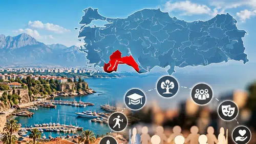 Antalya Dernek Sayısında Türkiye’de İlk 10'da!