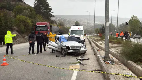 Burdur-Antalya Yolunda Dehşet Anları: 1 Ölü, 4 Yaralı