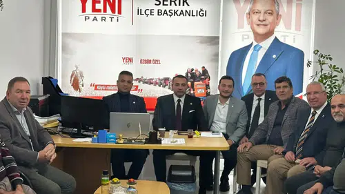 Serik Belediyesi'nde 6 Meclis Üyesi YENİ Parti'ye Geçti