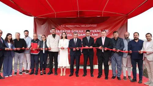 Korkuteli'nde Sokak Hayvanları Doğal Yaşam Alanı Hizmete Açıldı!