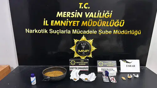 Mersin'de Uyuşturucu Operasyonu: 1 Tutuklama