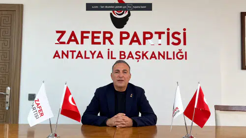 Zafer Partisi Antalya İl Başkanı Hamit Gençay Ağyurt’tan Sel ve Altyapı Uyarısı