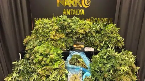 Antalya'da 7 Günde 30 Narkotik Baskını