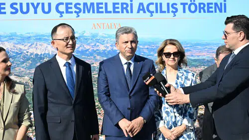 Antalya'daki İçme Suyu İstasyonu Sayısı 55'e Ulaştı
