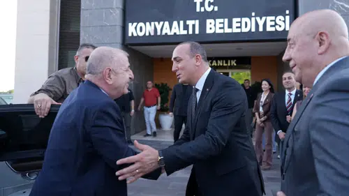 Zafer Partisi Genel Başkanı Özdağ'dan Konyaaltı Belediye Başkanı Kotan'a Ziyaret!