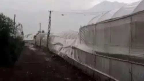 Kumluca'yı Fırtına Teslim Aldı! Seralar Yıkıldı, Denizde Hortum Çıktı