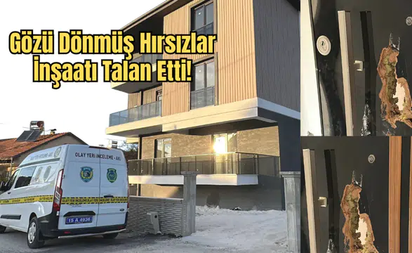 Burdur'da Gözü Dönmüş Hırsızlar: Kapıları Parçalayıp Kayıplara Karıştılar