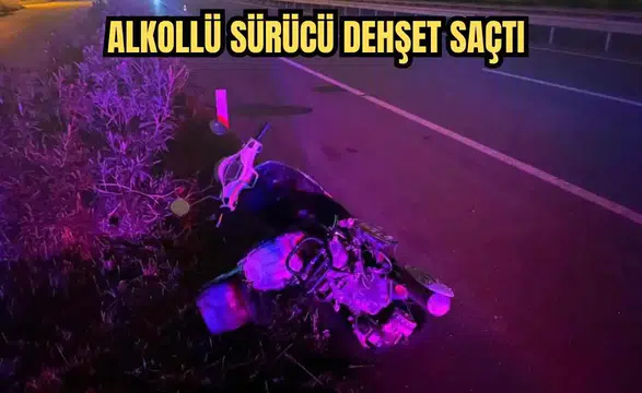 Manavgat'ta Motosiklet Sürücüsü Kadına Çarpıp Kaçtı! İfadesi Şok Etti