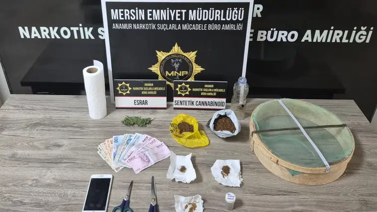 Mersin'de Zehir Tacirine Darbe: 1 Tutuklama!