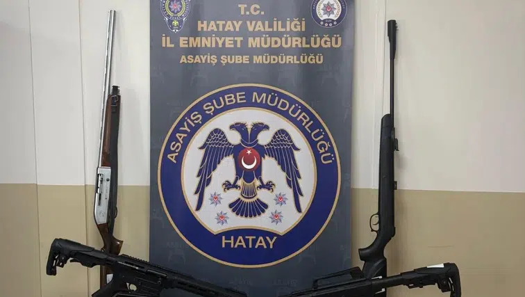 Hatay’da Sosyal Medya Üzerinden Silah Satışına Operasyon: 14 Gözaltı