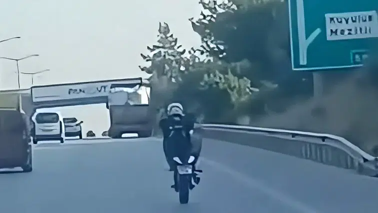Mersin Otoyolunda Tek Teker Şov Pahalıya Patladı: 46 Bin TL Ceza!