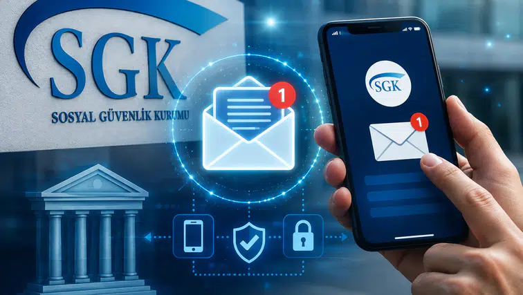 SGK e-Tebligat Bildirimleri Artık Cep Telefonunda